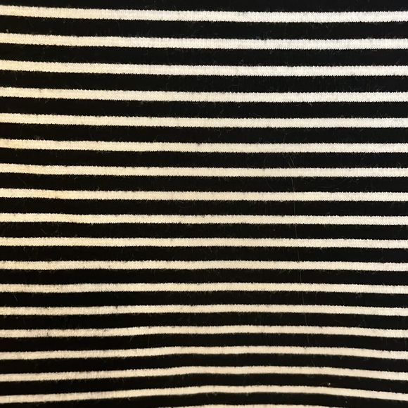 Black and White Striped GAP Dress (Size 12) - Picture 4 of 5